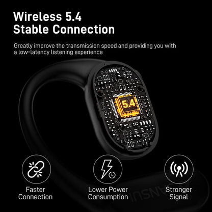 Sansui W26 OWS ENC Noise Cancelling bluetooth Open Ear Hook Bicycles Motorcycles Online Courses Office Wireless Earphone Headset - Shengyao Chuangqi (HK) International Limited