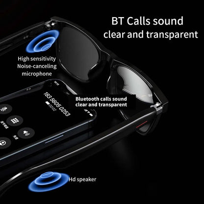 SENBONO E13 Smart Glasses Outdoor Smart Sport Hands - Free Call Music Headphone Anti - Blue Eyeglasses Wireless BT Voice Sunglasses - Shengyao Chuangqi (HK) International Limited