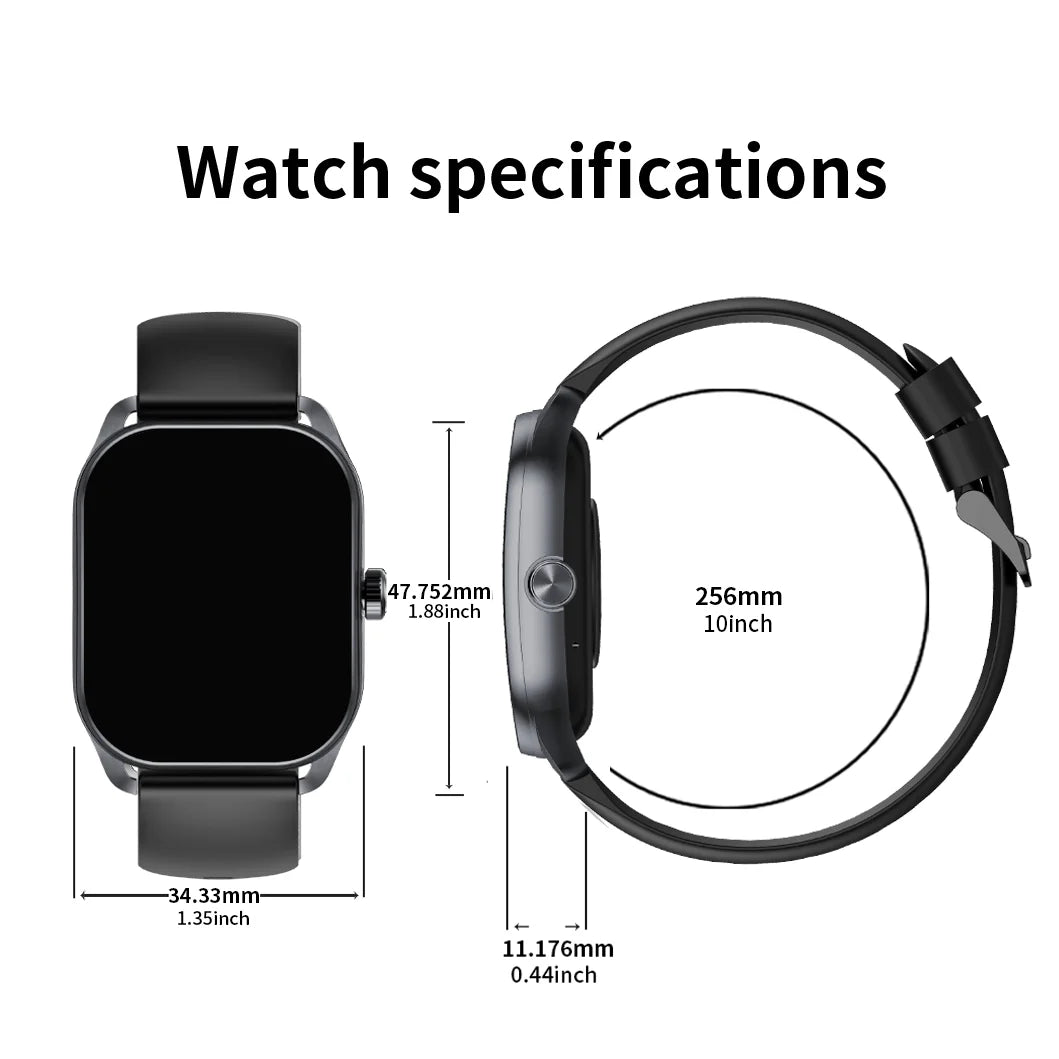 SENBONO JX629 Big Screen Smart Watch 2.01inch 300mAh Large Battery BT Call Sport Watch Fitness Tracker Women Smartwatch Men - Shengyao Chuangqi (HK) International Limited