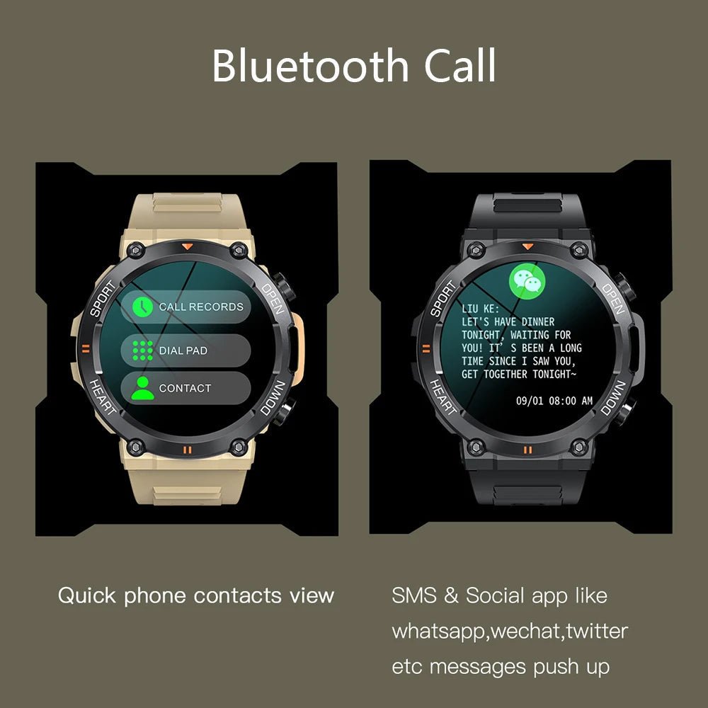 SENBONO K56PRO New Outdoor Sports Smart Watch Men Round 1.39inch Big Screen Custom Dial Answer Call 400mAh Men Smartwatch Woman - Shengyao Chuangqi (HK) International Limited