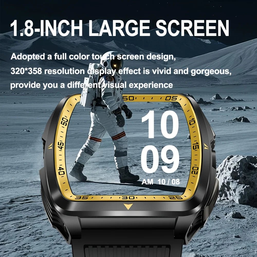 SENBONO KT83 Outdoor Sports Square Smart watch Answer Call Big Battery Fitness Tracker Waterproof Smartwatch Men for IOS Android - Shengyao Chuangqi (HK) International Limited