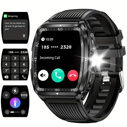 SENBONO KT83 Outdoor Sports Square Smart watch Answer Call Big Battery Fitness Tracker Waterproof Smartwatch Men for IOS Android - Shengyao Chuangqi (HK) International Limited