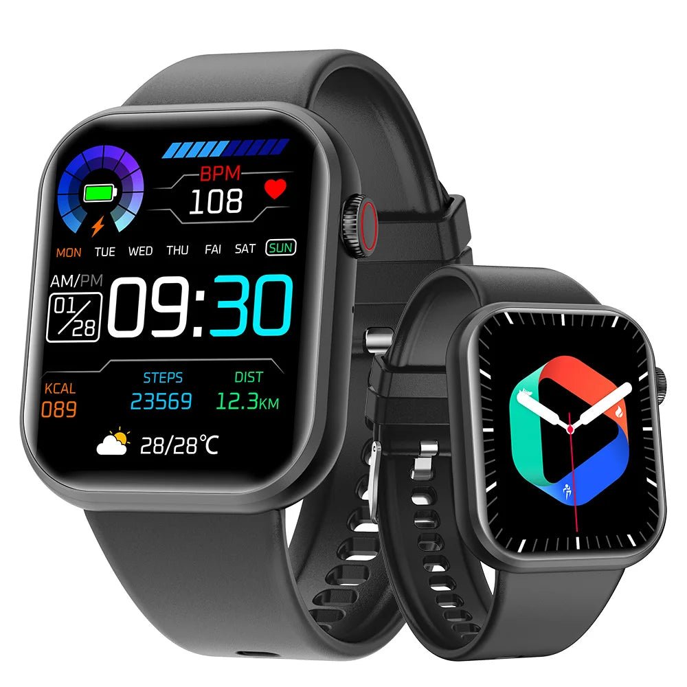 SENBONO Life3 Smart Watch Men square HD Screen Blue Tooth Call Heart Rate Water Proof Sport Smartwatch Women for IOS Android - Shengyao Chuangqi (HK) International Limited