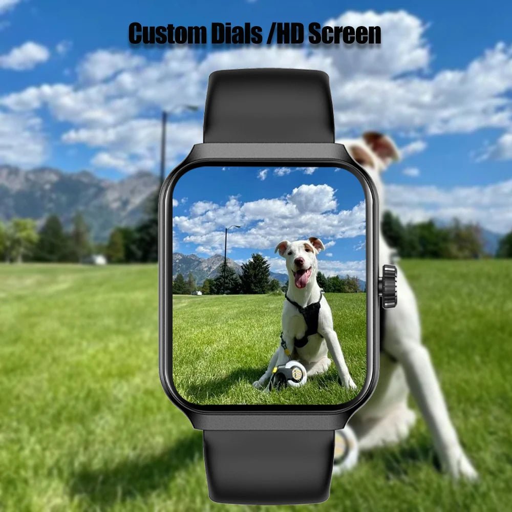SENBONO NX25 New SmartWatch Women Men square Screen Sports Waterproof Answer Call Heart Rate Tracker Clock Men Women Smart Watch - Shengyao Chuangqi (HK) International Limited
