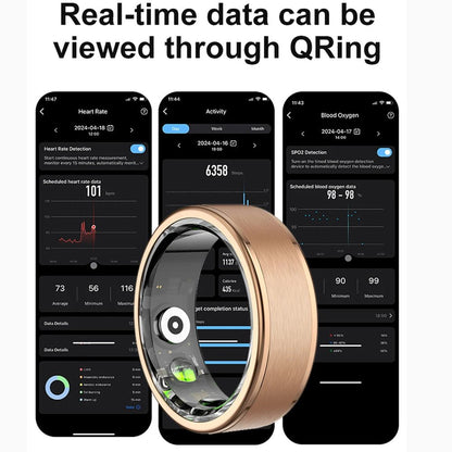 SENBONO Smart Health Ring R03 With Blood Oxygen Heart Heart Rate Sleep Tracking Wearable Devices Electronic Ring for Men Couples - Shengyao Chuangqi (HK) International Limited
