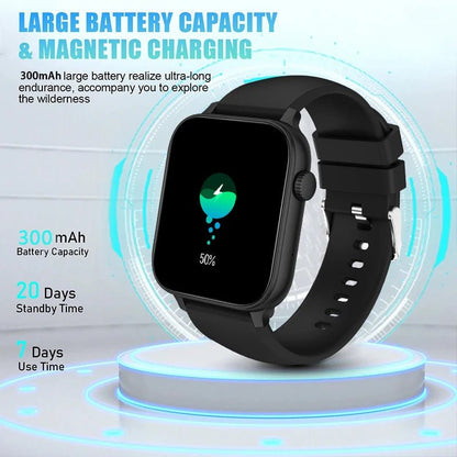 SENBONO TG06 Outdoor Sport Smartwatch GPS Tracking HD Large Screen Long Battery Answer Calls AI Voice GPS Men Woman Smart Watch - Shengyao Chuangqi (HK) International Limited