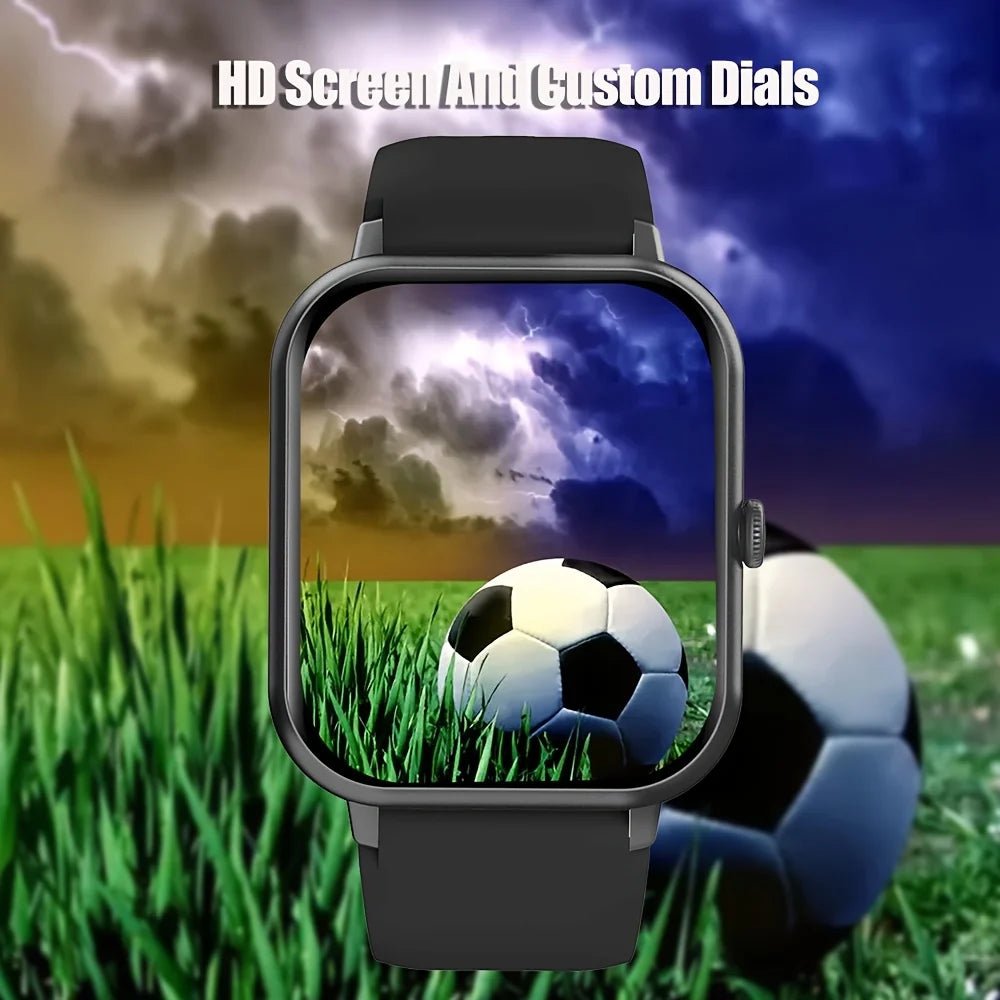 SENBONO ZL54CJ Square Smartwatch Women BT Call Heart Rate Sport Mode Fitness Tracker Waterproof Smart Watch Men for IOS Android - Shengyao Chuangqi (HK) International Limited
