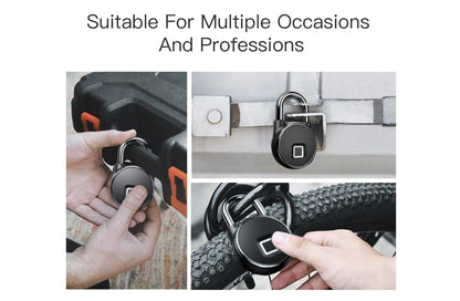 Smart Keyless Digital Lock with Fingerprint Reader BLE &amp; APP Control Waterproof Anti - Theft Security Keyless Biometric Padlock - Shengyao Chuangqi (HK) International Limited