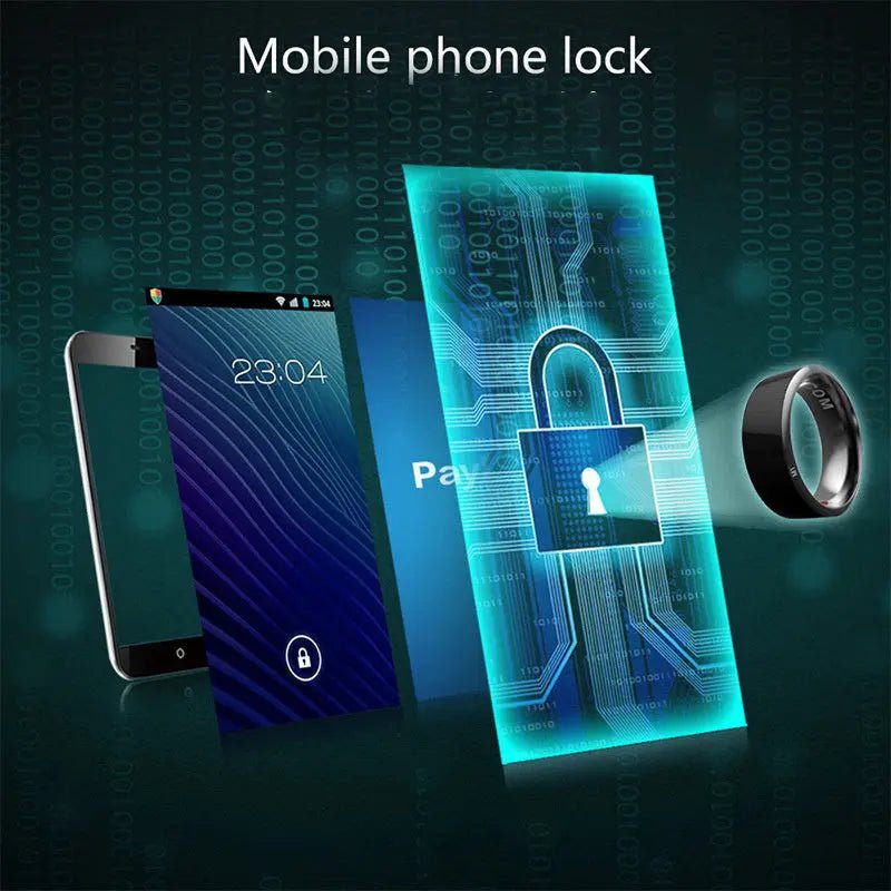 Smart Ring Wearable Device Multifunctional Black High - tech - Shengyao Chuangqi (HK) International Limited