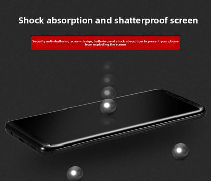 Applicable to Xiaomi Mi 13 Ultra (curved mask) Samsung S24Ultra curved mask S23U Huawei mate60 pro fingerprint unlock 3D full glue tempered film
