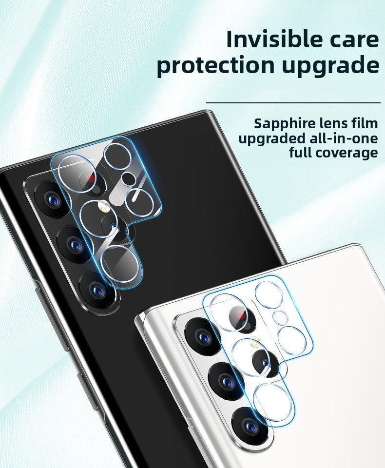 Applicable to Samsung S25Ultra ultra-thin tempered film S24plus lens film S23p fingerprint unlocking S25 full film