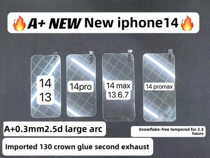 Applicable iPhone16 tempered film iPhone15Pro max high-end 360 anti-privacy film iPhone14Pro tempered film iPhone13p matte film