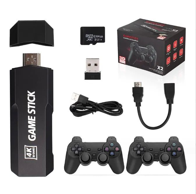Ultra HD 4K 3D 64gb 128gb X2 Game Stick Retro GD10 Video Game Console - Shengyao Chuangqi (HK) International Limited