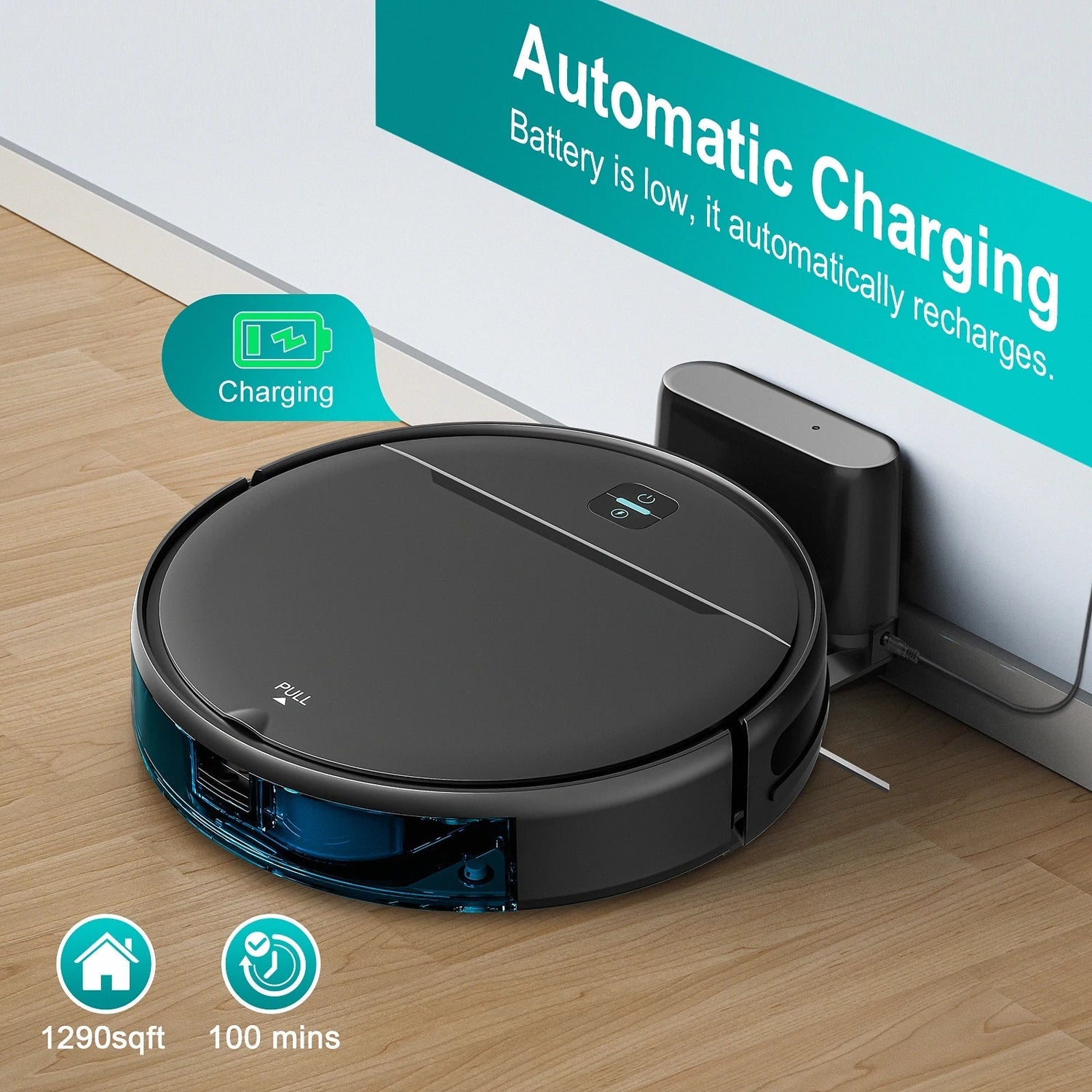 US Local Stock Latest Model Smart Mop Automatic Cleaning Robot Vacuum Cleaner Wet and Dry with 3000pa US Plug - Shengyao Chuangqi (HK) International Limited