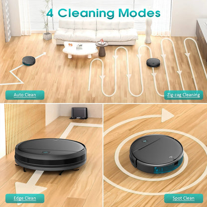 US Local Stock Latest Model Smart Mop Automatic Cleaning Robot Vacuum Cleaner Wet and Dry with 3000pa US Plug - Shengyao Chuangqi (HK) International Limited