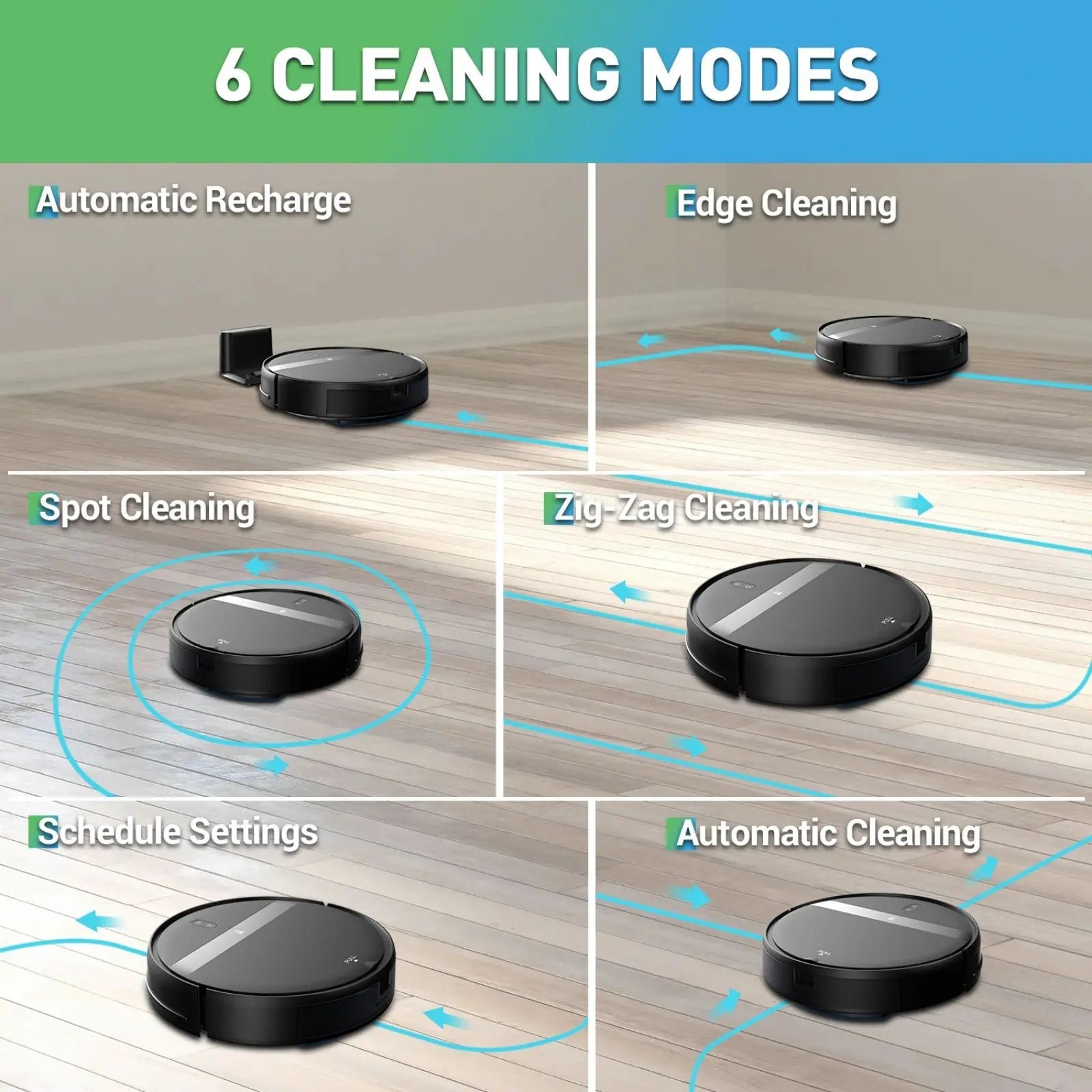 US Local Stock Minfu Electric Robot Vacuum Cleaner Automatic Robotic Wet and Dry Dropship with Sweeping Mopping Functionality - Shengyao Chuangqi (HK) International Limited