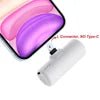 US Stock Clearance Best Selling Small Size Lipstick Portable Charger 3500mAh Ultra - Compact Capsule Power Bank Fit for iPhone - Shengyao Chuangqi (HK) International Limited