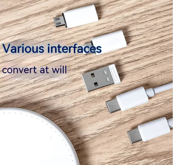 5-in-1 Portable Data Cable &amp; Case | 60W Fast Charging