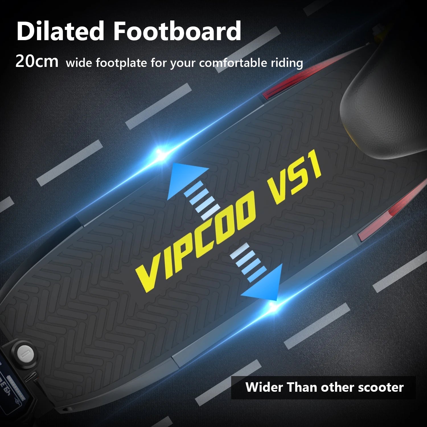 Usa Warehouse 10 Inch 700W 13Ah Lightweight Foldable E Scooter VIPCOO VS1 Portable Folding Adult Electric Scooter - Shengyao Chuangqi (HK) International Limited