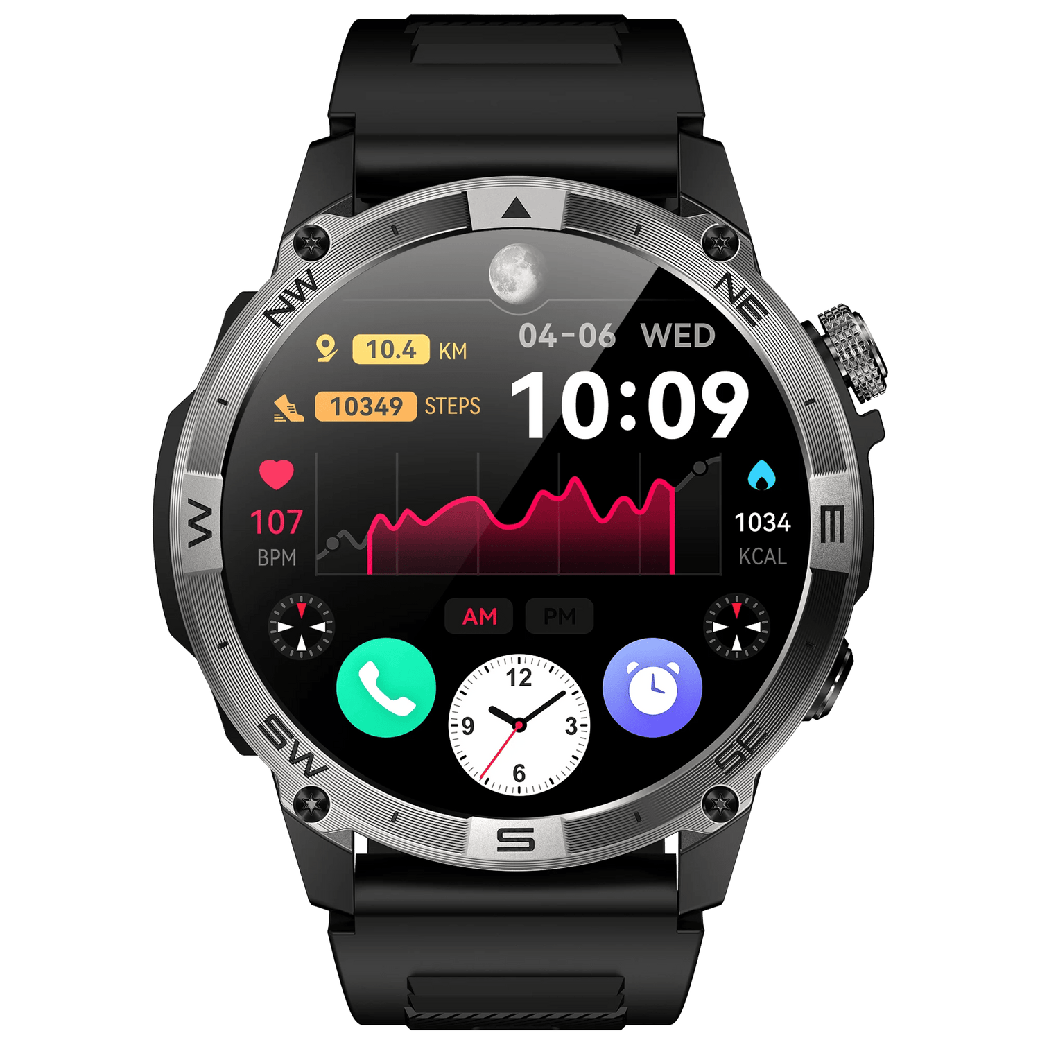 VALDUS 1.43 Inch AMOLED Round Screen Bluetooth Call IP68 Waterproof Smartwatch NFC GPS Heart Rate Monitor VG40 PRO Smart Watch - Shengyao Chuangqi (HK) International Limited