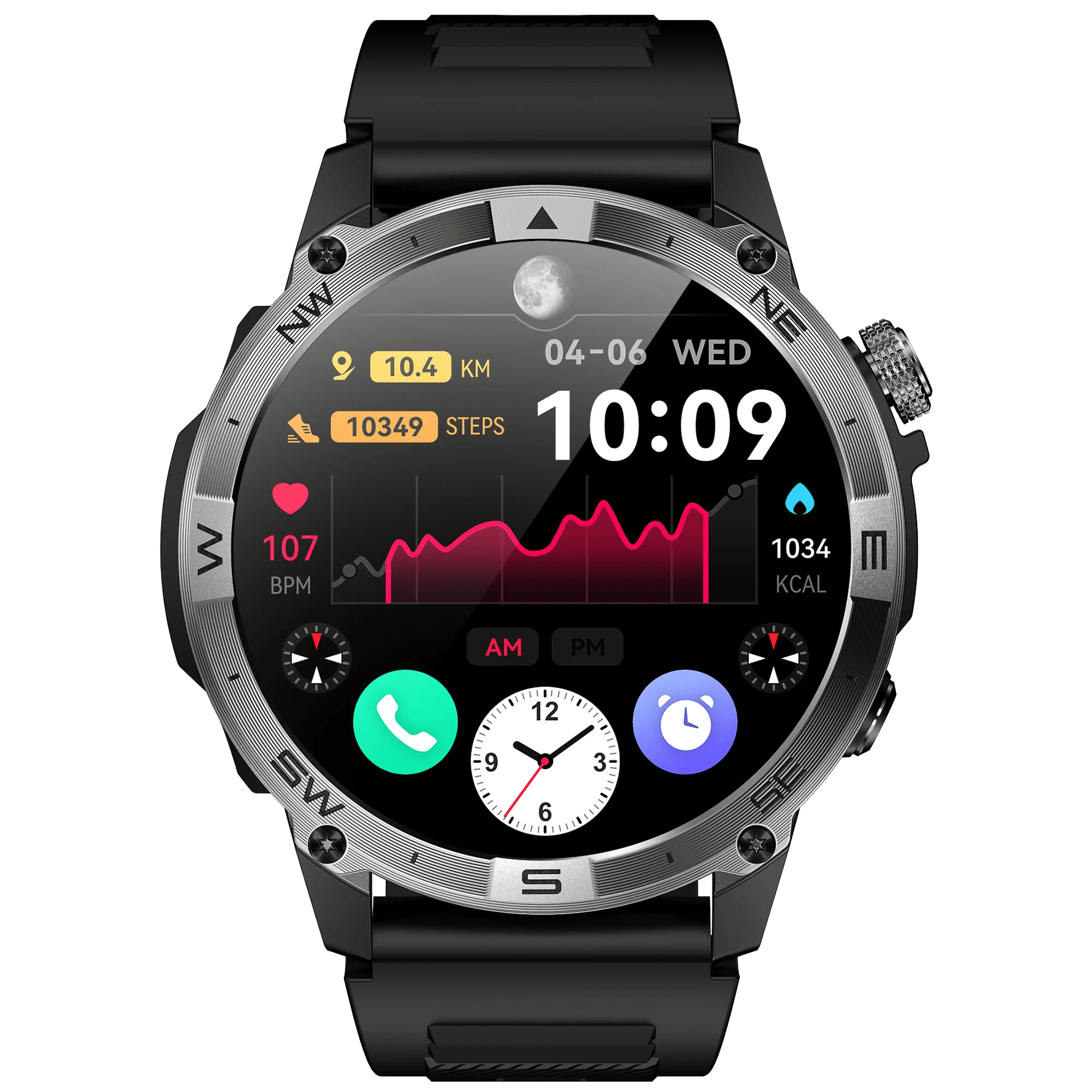 VALDUS 1.43 Inch AMOLED Round Screen Bluetooth Call IP68 Waterproof Smartwatch NFC GPS Heart Rate Monitor VG40 PRO Smart Watch - Shengyao Chuangqi (HK) International Limited