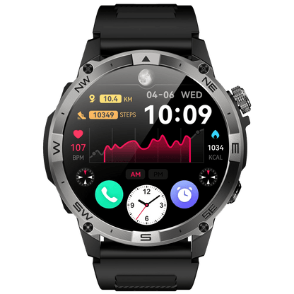 VALDUS 1.43 Inch AMOLED Round Screen Bluetooth Call IP68 Waterproof Smartwatch NFC GPS Heart Rate Monitor VG40 PRO Smart Watch - Shengyao Chuangqi (HK) International Limited