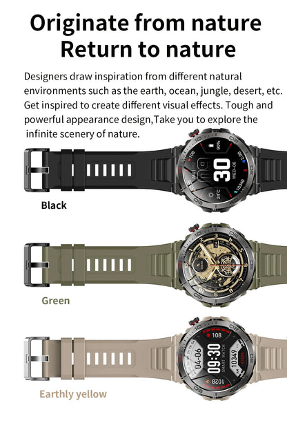 VALDUS 1.43 Inch AMOLED Screen Supports Smartwatch Blood Oxygen Detection Compass VD39 PRO Waterproof Smart Watch - Shengyao Chuangqi (HK) International Limited