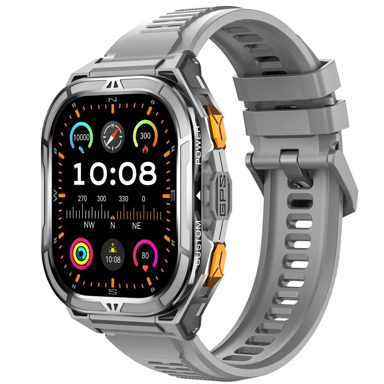 VALDUS 1.96 Inch AMOLED Round Screen Smartwatch Support GPS Multi Sports Mode Bluetooth Calling VG46 Pro Waterproof Smart Watch - Shengyao Chuangqi (HK) International Limited