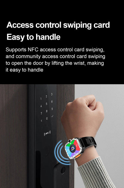 VALDUS 4G Android Phone Smartwatch S8 Ultra S9 Sim Card Mobile GPS WIFI Dual Video Camera Men Fashion Hombre PGD Smart Watch - Shengyao Chuangqi (HK) International Limited