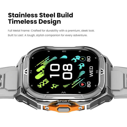 VALDUS AMOLED Round 1.96 Inch Screen Smartwatch Support GPS Multi Sports Mode Bluetooth Calling VG46 Pro Waterproof Smart Watch - Shengyao Chuangqi (HK) International Limited