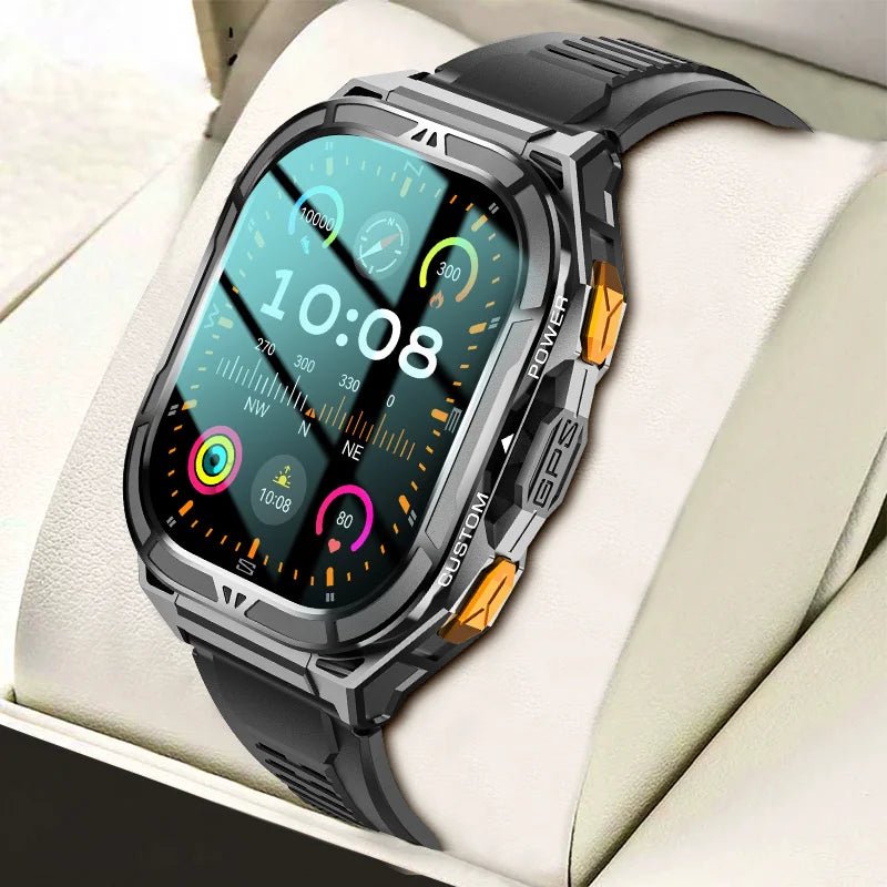 VALDUS AMOLED Round 1.96 Inch Screen Smartwatch Support GPS Multi Sports Mode Bluetooth Calling VG46 Pro Waterproof Smart Watch - Shengyao Chuangqi (HK) International Limited