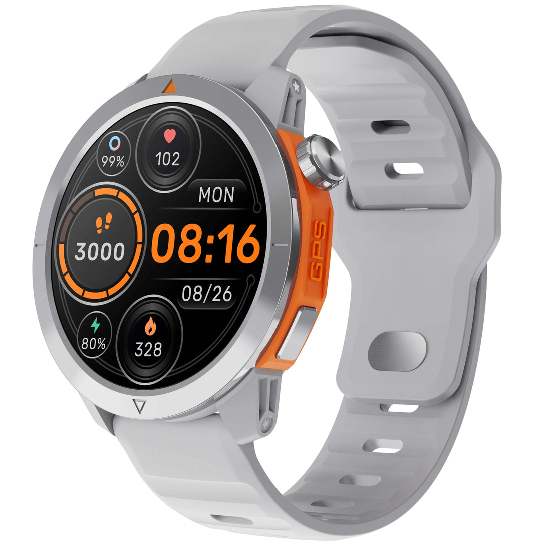 VALDUS Android Independent GPS High Precision Positioning Smartwatch 370mAh Battery Sleep Stress Detection VG47 PRO Smart Watch - Shengyao Chuangqi (HK) International Limited