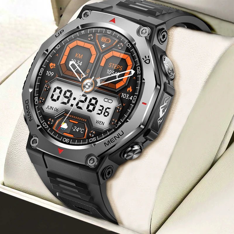 VALDUS Support Stress Relief Sleep Aid Bright Light Flashlight Smart Watch Pressure Detection VD47 PRO 1.43 Inch Smartwatch - Shengyao Chuangqi (HK) International Limited