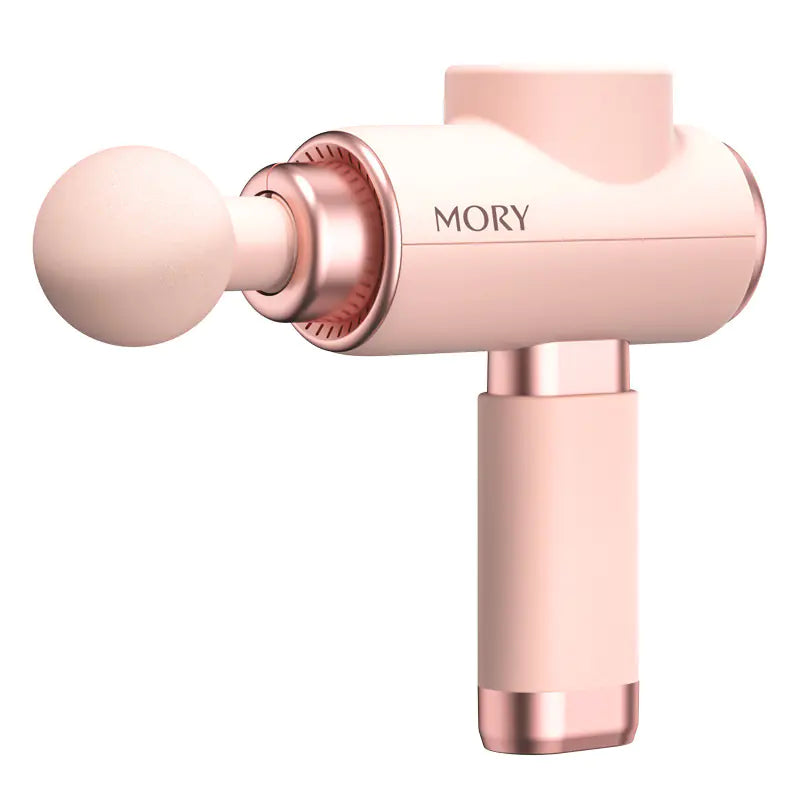“Women’s Mini High-Freq Vibrating Massager - Brushless Motor, 4 Heads, 12hr Battery, Ultra-Quiet, LCD Screen”