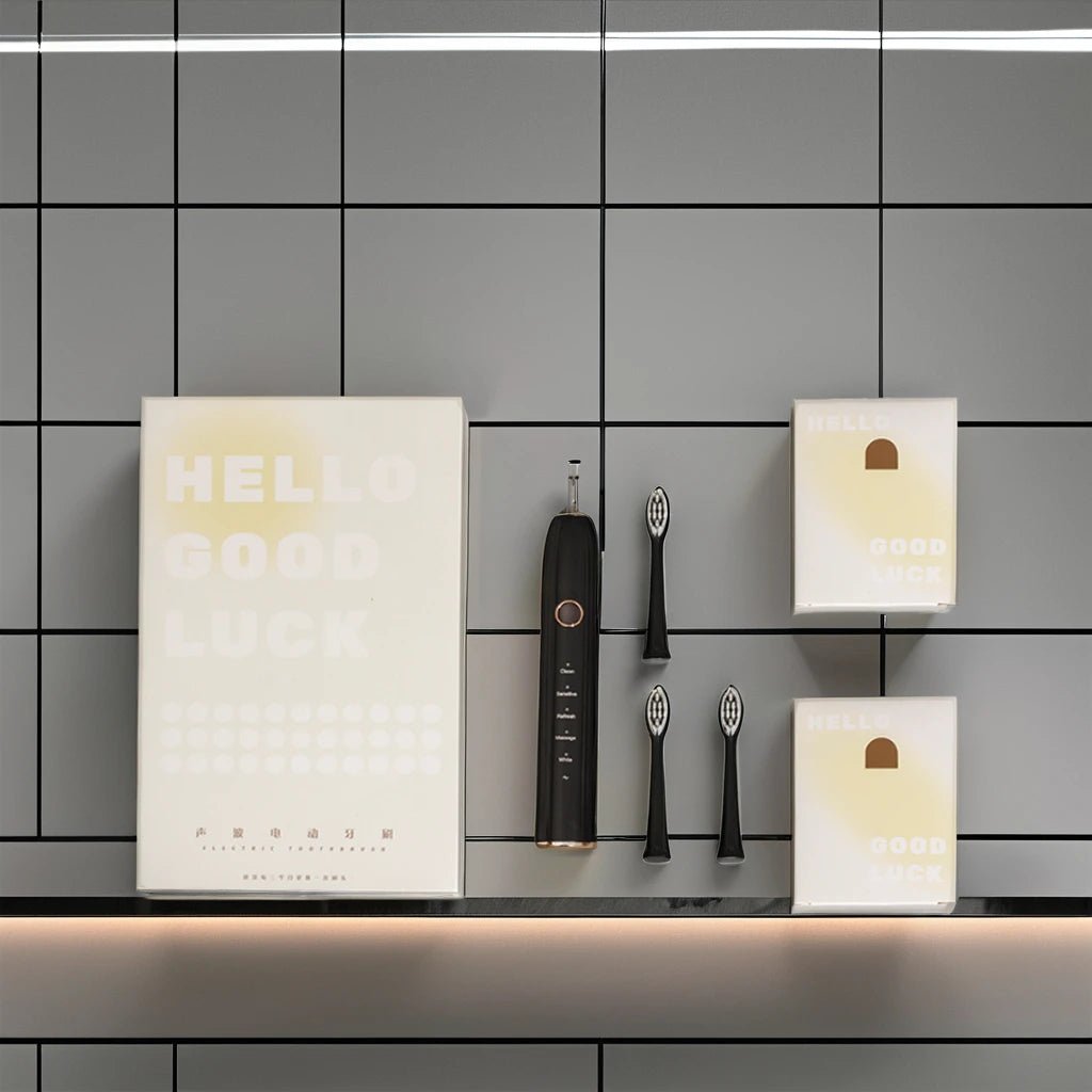 Wholesale Latest Sustainable Electric Toothbrush Antibacterial Sonic Smart LED Display Low Noise Vibration Soft USB Replacement - Shengyao Chuangqi (HK) International Limited