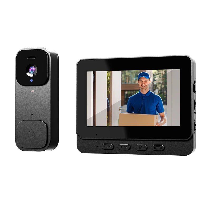 X7 Smart Video Doorbell 4.3 Inch Screen Cat&