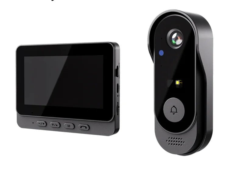X8 Smart Wireless Video Intercom System 4.3 Inch OLED Waterproof Screen Doorbell With Night Vision for Home and Villa Use - Shengyao Chuangqi (HK) International Limited