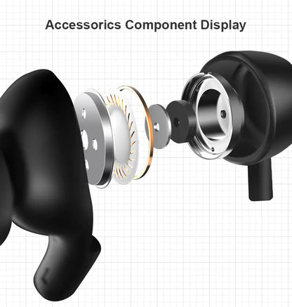 Bluetooth 5.0 Magnetic Neckband Headphones - Waterproof Stereo Sound durable neckband headphones