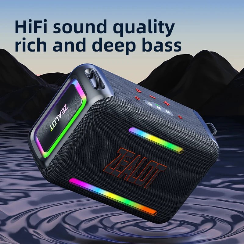 ZEALOT S95 120W Portable Blue Tooth Wireless Speakers PX6 Waterproof Large Loud Outdoor Speaker - Shengyao Chuangqi (HK) International Limited